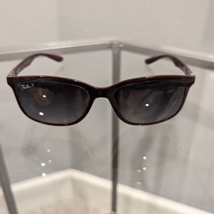 Ray Ban Liteforce RB 4215 polarized purple sun glasses